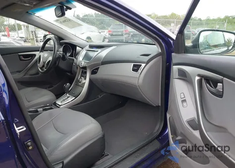 2012 Hyundai Elantra Limited из США, поврежденный, VIN 5NPDH4AE4CH087064